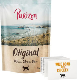 Produktbild von Purizon Original Wildschwein mit Huhn - getreidefrei - NEU: 2 kg
