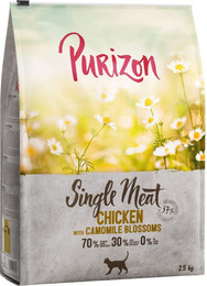 Produktbild von Purizon Single Meat Huhn mit Kamillenblüten - 2,5 kg