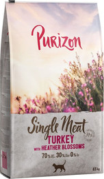 Produktbild von Purizon Single Meat Pute mit Heidekrautblüten - 2 x 6,5 kg