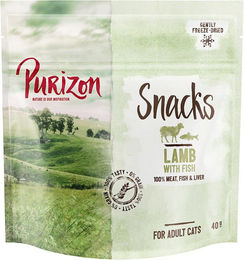 Produktbild von Purizon Snack Lamm mit Fisch - getreidefrei -Sparpaket 3 x 40 g