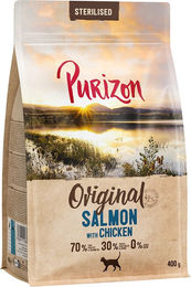 Produktbild von Purizon Sterilised Adult Lachs mit Huhn - 400 g