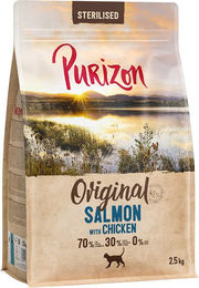 Produktbild von Purizon Sterilised Adult Lachs mit Huhn - 2,5 kg