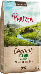 Produktbild von Purizon Sterilised Adult Lamm mit Fisch - 2 x 6,5 kg