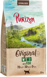 Produktbild von Purizon Sterilised Adult Lamm mit Fisch - 2,5 kg