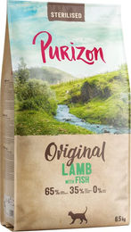 Produktbild von Purizon Sterilised Adult Lamm mit Fisch - getreidefrei - NEU: 6,5 kg
