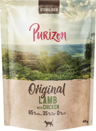 Produktbild von Purizon Sterilised Adult Lamm mit Huhn - getreidefrei - NEU: 400 g