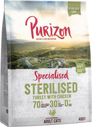 Produktbild von Purizon Sterilised Adult Truthahn & Huhn - 400 g