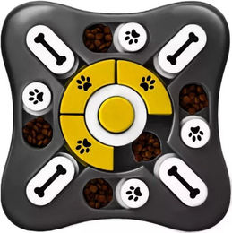 Produktbild von Purlov Schnüffelteppich Fressnapf-Spielzeug für Hunde: "Futterverzögerungs-Napfspielzeug", Fördert Konzentration und Präzision