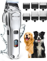 Produktbild von Purpurra Hundeschermaschine Oneisall für dickes Fell kabellos wasserdicht