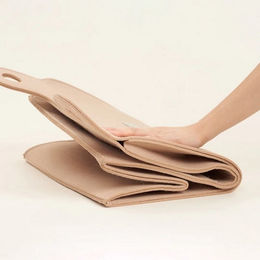 Produktbild von Purpurra Indoorhütte Makesure Warme Katzenhöhle aus Filz in Bärenform