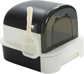 Produktbild von Purpurra Katzentoilette XL mit Haube und Streuschaufel