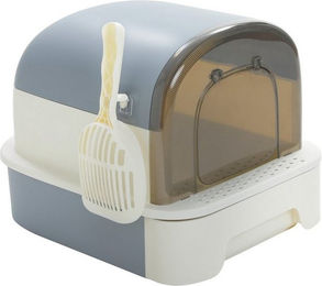 Produktbild von Purpurra Katzentoilette XL mit Haube und Streuschaufel