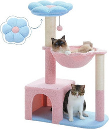 Produktbild von Purpurra Kratzbaum Blumen-Plattform mit Höhle