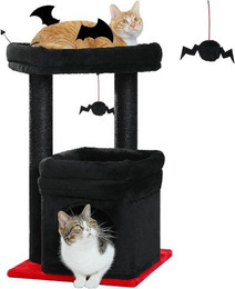 Produktbild von Purpurra Kratzbaum für Indoor-Katzen mit gemütlichem Katzenhaus