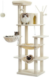 Produktbild von Purpurra Kratzbaum hoher Katzenturm für dicke Katzen