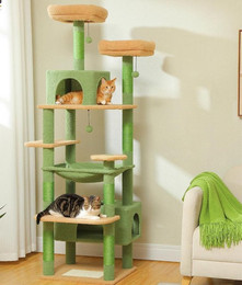 Produktbild von Purpurra Kratzbaum Katzenturm mit Hängematte und