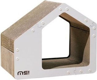 Produktbild von Purpurra Kratzbrett House Katzenhaus mit Kratzpappe