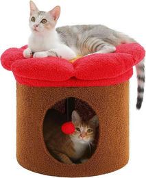 Produktbild von Purpurra Tierhöhle für Katzen und kleine Hunde Blumen