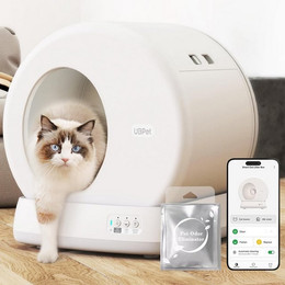 Produktbild von Purpurra UBPET C10 Selbstreinigende Katzentoilette - 57,6 l