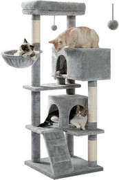 Produktbild von PurpurRain Kratzbaum Katzenbaum für große Katzen Erwachsene mit großer Sitzstange