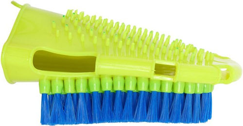 Produktbild von Putzhandschuh mit Bürste und Massageseite Imperial Riding