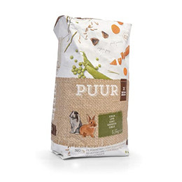 Produktbild von Puur Witte Molen Alleinfuttermittel für Kaninchen - 5,5 kg