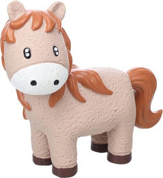 Produktbild von PAANO Quietschspielzeug Flamingo aus Latex in Braun 14x5,5x13cm