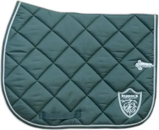 Produktbild von Paddock Prem's Aufnäher für Pferde Dressurmatte in Grün