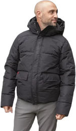 Paddock Sports Auteuil Daunenjacke Unisex für den Winter aus Polyester in Schwarz oder Marine Größe XL – Bild 1 von 1