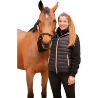 Produktbild von Paddock Sports Daunenweste Macaron Unisex Schwarz XL aus Polyester