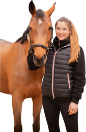 Produktbild von Paddock Sports Daunenweste Macaron Unisex Schwarz XS