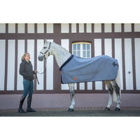 Produktbild von Paddock Sports Fleece-Pferdedecke in Blau oder Grau