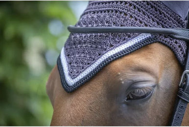 Produktbild von Paddock Sports Fliegenhaube für Pferde in Grau