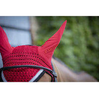 Produktbild von Paddock Sports Fliegenhaube für Pferde in Rot