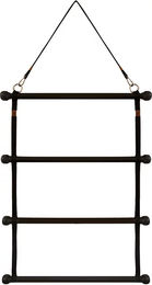Paddock Sports Halter für Reitsattelpads aus Holz in Schwarz – Bild 1 von 1