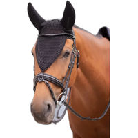 Produktbild von Paddock Sports Lange Fliegenhaube aus Baumwolle Schwarz