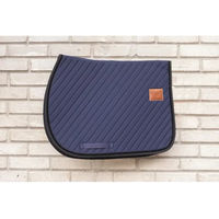 Produktbild von Paddock Sports Satteldecke für Pferde aus Polyester in Schwarz oder Blau