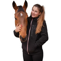 Produktbild von Paddock Sports Sweatshirt Mathis Fleece mit Kapuze Schwarz XS