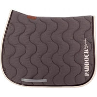 Produktbild von Paddock Sports Wavy Satteldecke für Pferde in Braun und Grau