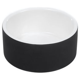Produktbild von PAIKKA Cool Bowl Futter- und Wassernapf aus Keramik Schwarz Größe M