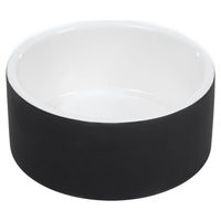 Produktbild von PAIKKA Cool Bowl Futter- und Wassernapf aus Keramik Schwarz Größe M