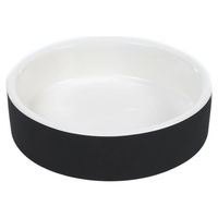 Produktbild von PAIKKA Cool Bowl Futternapf aus Keramik Schwarz Größe S - 400 ml