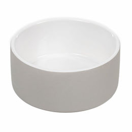 Produktbild von Paikka Cool Bowl Wassernapf aus Keramik Betonoptik Grau Größe M