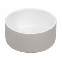 Produktbild von Paikka Cool Bowl Wassernapf aus Keramik Betonoptik Grau Größe M