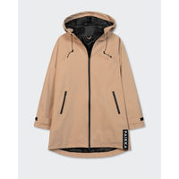 Produktbild von Paikka Damen Regenmantel Lite Taupe XS wasserdicht