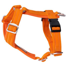 Produktbild von PAIKKA Easy Harness Hundegeschirr aus Nylon Orange Größe XS