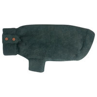 Produktbild von PAIKKA Furry Strickpullover für Hunde grün Rückenlänge 20 cm