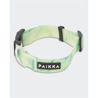 Produktbild von Paikka Glow Collar Hundehalsband Marble Green aus Polyester 2,5 x 44-65 cm