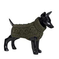 Produktbild von PAIKKA Handgestrickter Wollpullover Grün Größe 40