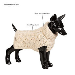 PAIKKA Handmade Knit Pullover aus Wolle Weiß Größe 20 – Bild 1 von 3